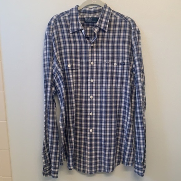 Polo by Ralph Lauren button up shirt. Large - Picture 9 of 11
